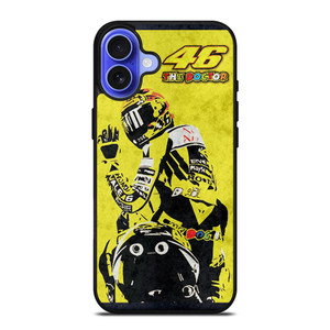 VALENTINO ROSSI THE DOCTOR 46 MOTOGP LEGEND iPhone 16 Pro Max Case